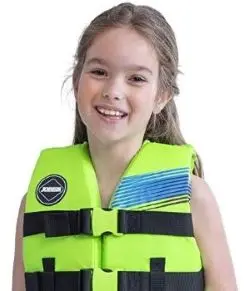 Mädchen mit Schwimmweste